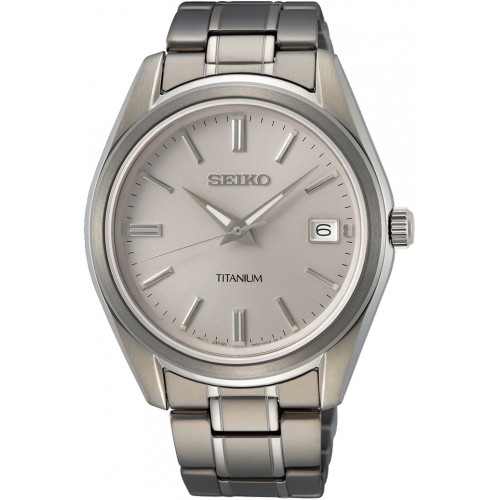 Seiko Titanyum Sur369p 40 Mm Gri Erkek Kol Saati